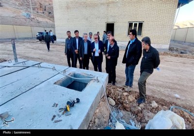 بازدید مسئولان از پروژه آبرسانی به بهمئی