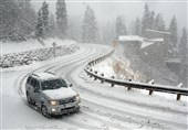 برف و باران در جاده‌های 18 استان/ 7 محور شریانی مسدود شد