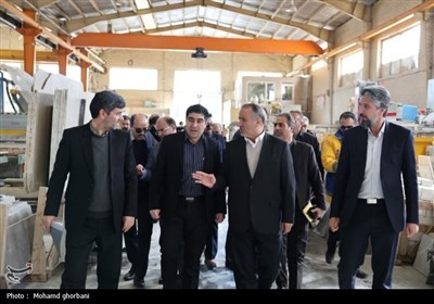 بازدید استاندار خراسان جنوبی از شهرک صنعتی بیرجند