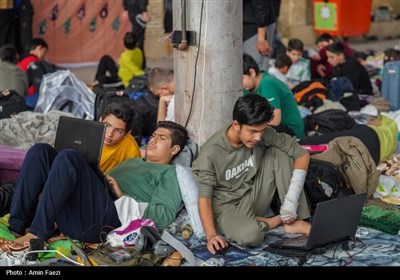 حضور جوانان و نوجوانان در بزرگترین اعتکاف کشور