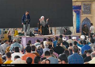 حضور جوانان و نوجوانان در بزرگترین اعتکاف کشور
