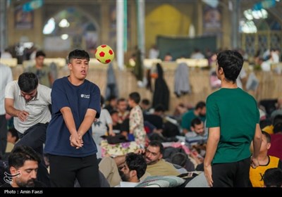 حضور جوانان و نوجوانان در بزرگترین اعتکاف کشور