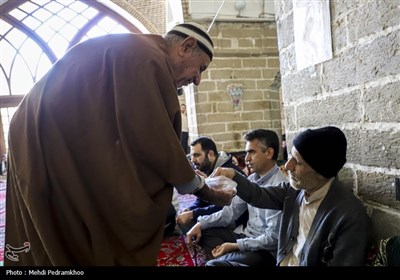 مراسم معنوی اعتکاف در دزفول