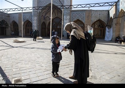 مراسم معنوی اعتکاف در دزفول