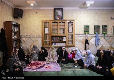 مراسم معنوی اعتکاف در دزفول