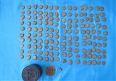 کشف 384 سکه تقلبی و تاریخی در سوادکوه