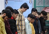لرستان| مراسم اعتکاف دانشآموزی در مسجد