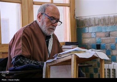 مراسم معنوی اعتکاف در زنجان