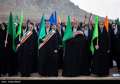 رزمایش اقتدار بسیجیان پیامبر اعظم در کرمانشاه