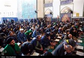 مراسم معنوی اعتکاف و دعای ام داوود در حرم مطهر رضوی