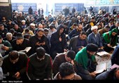 مراسم معنوی اعتکاف و دعای ام داوود در حرم مطهر رضوی