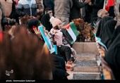 اجتماع مردم کرمان به مناسبت پیروزی فلسطین 