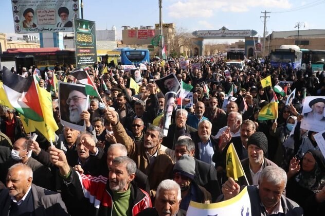 راهپیمایی نصر نمازگزاران در استان فارس