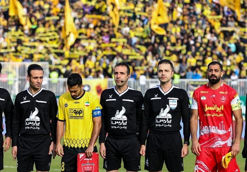 حیدری داور دیدار سپاهان - پرسپولیس شد