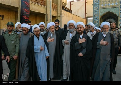 سوگواری مردم شیراز در رثای شهادت حضرت احمدبن موسی الکاظم (ع)