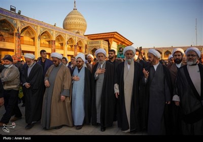سوگواری مردم شیراز در رثای شهادت حضرت احمدبن موسی الکاظم (ع)