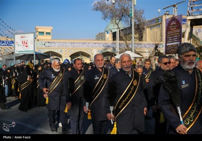 سوگواری مردم شیراز در رثای شهادت حضرت احمدبن موسی الکاظم (ع)