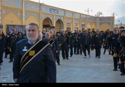 سوگواری مردم شیراز در رثای شهادت حضرت احمدبن موسی الکاظم (ع)