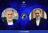 رایزنی تلفنی عراقچی و دبیرکل جنبش جهاد اسلامی فلسطین