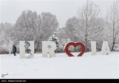 بارش برف در ارومیه