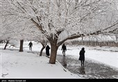 بارش برف در ارومیه