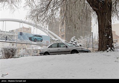 بارش برف در ارومیه