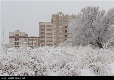 بارش برف در ارومیه