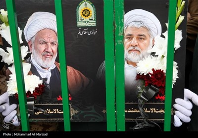 تشییع شهدای عدالت در قم