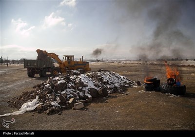 رزمایش سراسری مدیریت بحران در کرمانشاه