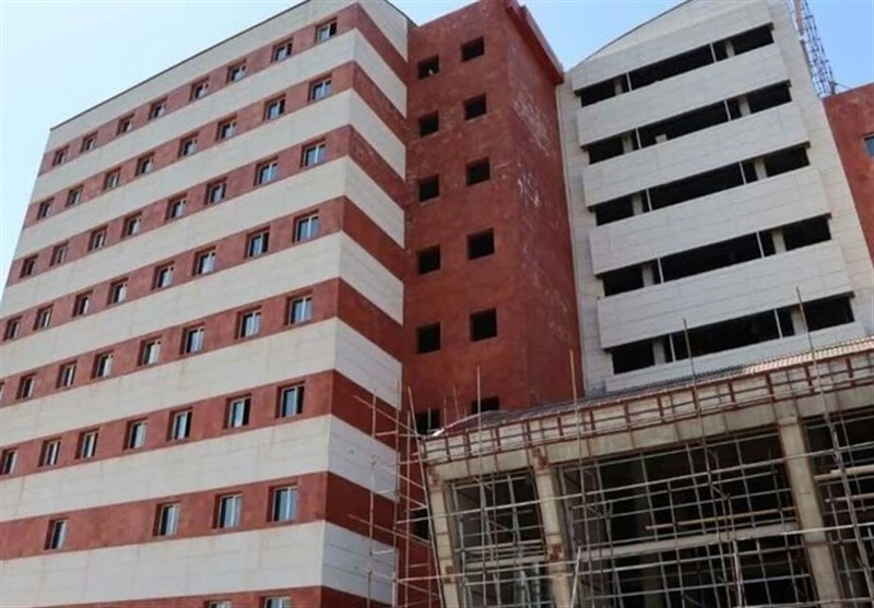 پیشرفت 90 درصدی بیمارستان جنرال لاکان رشت بعد از 15 سال