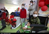 پویش یک آرزو یک لبخند در بیمارستان کودکان اکباتان همدان