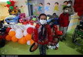 پویش یک آرزو یک لبخند در بیمارستان کودکان اکباتان همدان