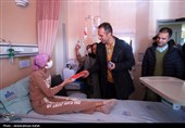 پویش یک آرزو یک لبخند در بیمارستان کودکان اکباتان همدان