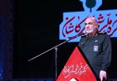 سرلشکر سلامی: هرگز از تهدید و ارعاب نظامی دشمن نگران نشدیم‌