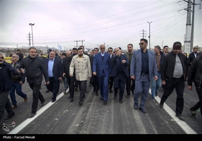 افتتاح پل قره سو در کرمانشاه
