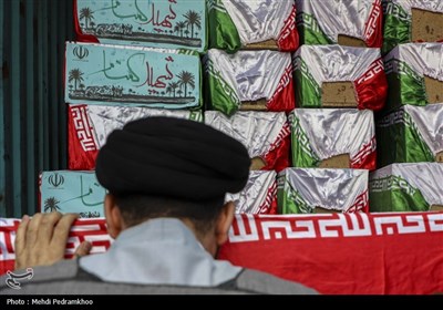 ورود پیکر 41 شهید تازه تفحص‌شده از مرز شلمچه