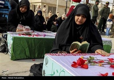 ورود پیکر 41 شهید تازه تفحص‌شده از مرز شلمچه