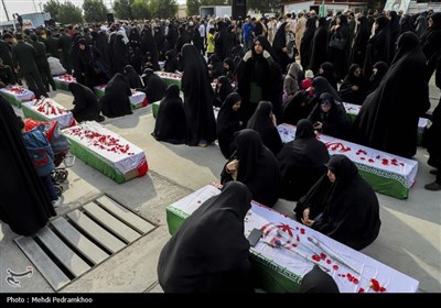 ورود پیکر 41 شهید تازه تفحص‌شده از مرز شلمچه