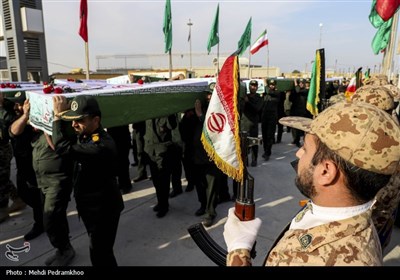 ورود پیکر 41 شهید تازه تفحص‌شده از مرز شلمچه