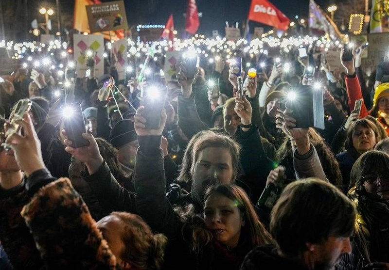 About 100,000 People Rally against Alternative for Germany Party in Berlin