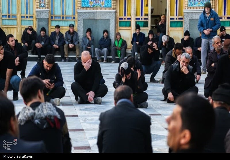 اقامه عزای امام کاظم (ع) در امامزاده هلال بن علی+تصویر