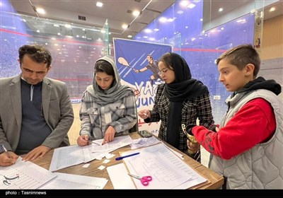 مسابقات اسکواش یزد جونیور برگزار شد