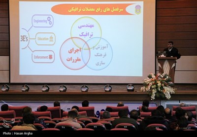 نشست خبری رئیس پلیس راهور استان زنجان
