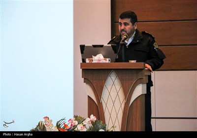 نشست خبری رئیس پلیس راهور استان زنجان