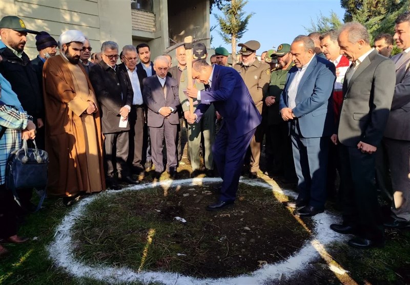 فومن،افتتاح،شهرستان،پروژه،زميني،بيماران،درماني،ارتش،بهره،فرمانده