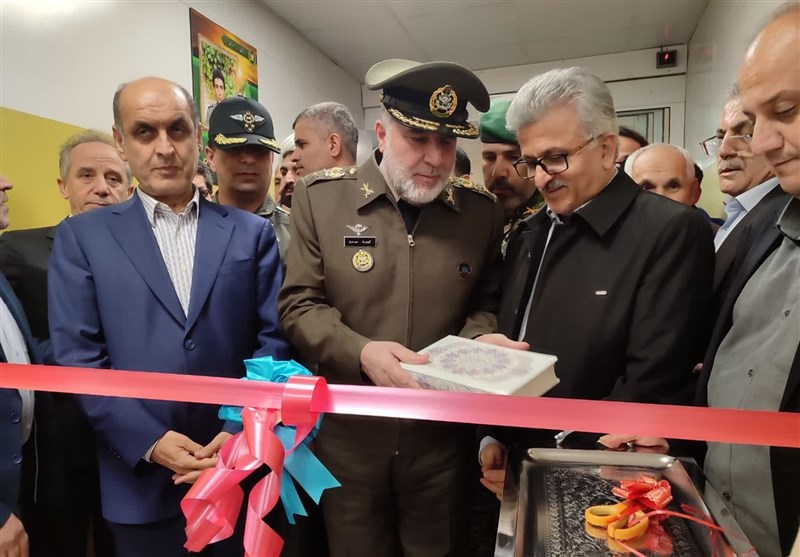 فومن،افتتاح،شهرستان،پروژه،زميني،بيماران،درماني،ارتش،بهره،فرمانده