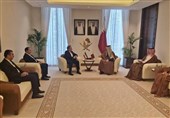 دیدار عراقچی با همتای قطری در دوحه