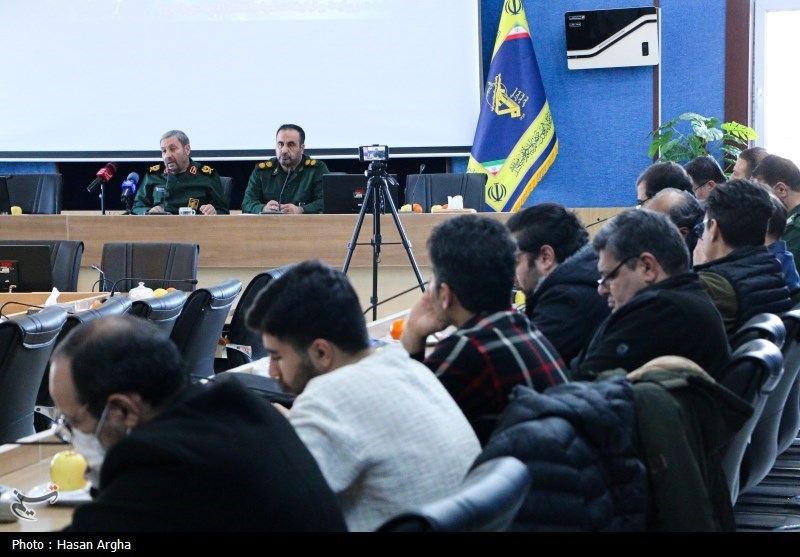 نشست خبری فرمانده سپاه انصارالمهدی(عج) استان زنجان- عکس صفحه ...