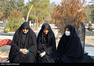 مراسم خاکسپاری پدر عبدالله عبداللهی معاون خبر خبرگزاری تسنیم ...