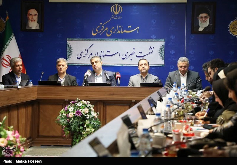 نشست خبری استاندار مرکزی از نگاه تسنیم- عکس صفحه استان تسنیم